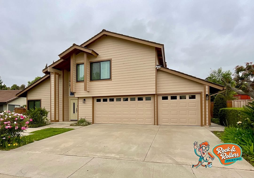 Hardie siding & repaint, Anaheim Hills